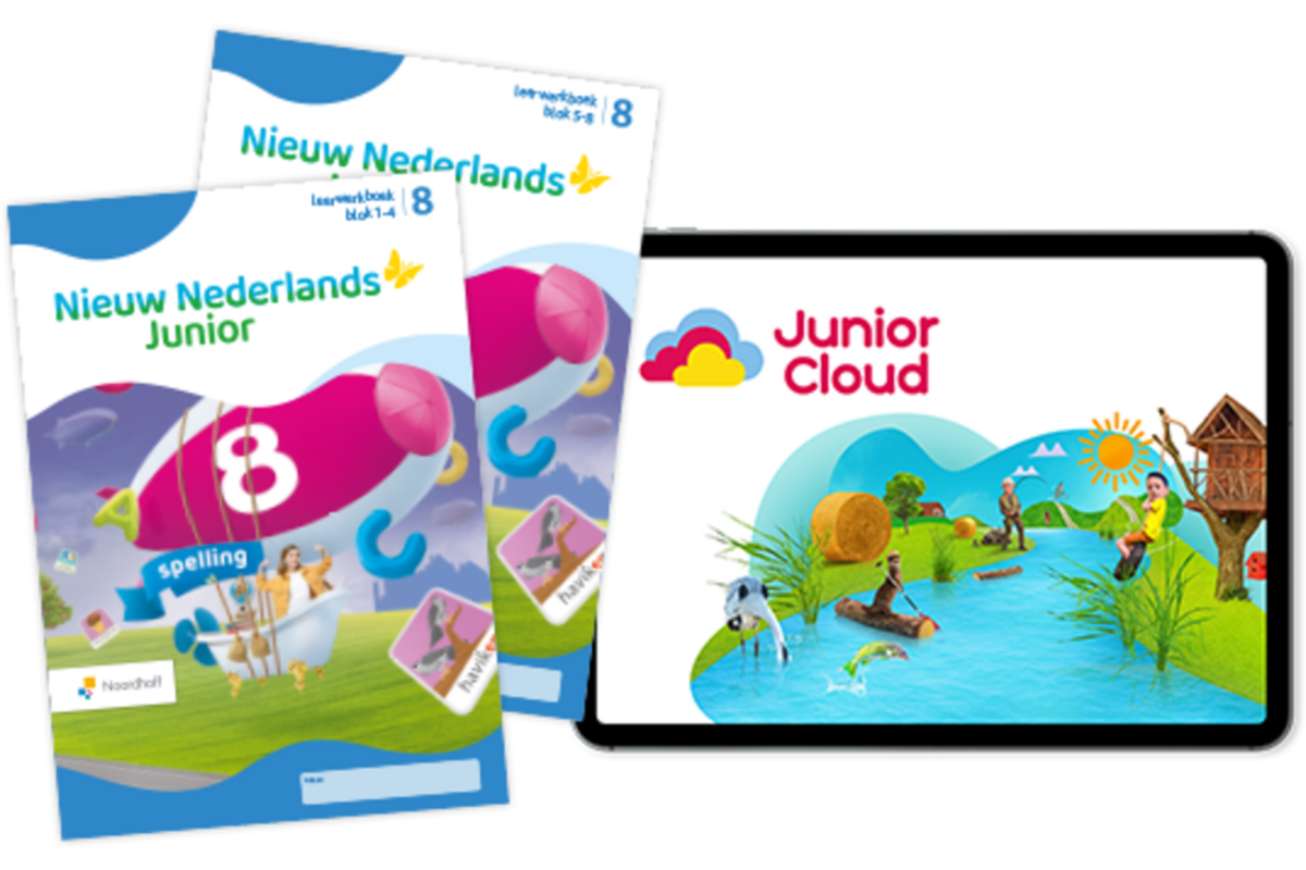 Nieuw Nederlands Junior Spelling Leerpakket PAPIER groep 8