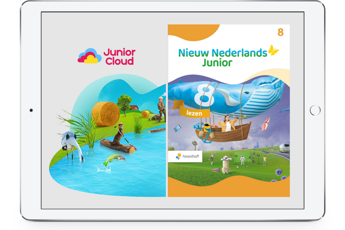 Nieuw Nederlands Junior Lezen Leerpakket VOLLEDIG DIGITAAL groep 8