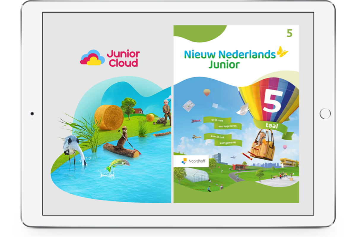 Nieuw Nederlands Junior Taal Leerpakket VOLLEDIG DIGITAAL groep 5