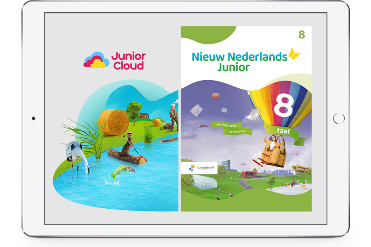 Nieuw Nederlands Junior Taal Leerpakket VOLLEDIG DIGITAAL groep 8