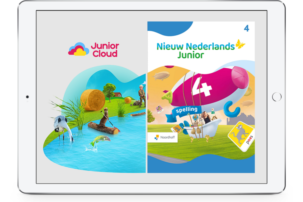 Nieuw Nederlands Junior Spelling Leerpakket VOLLEDIG DIGITAAL groep 4