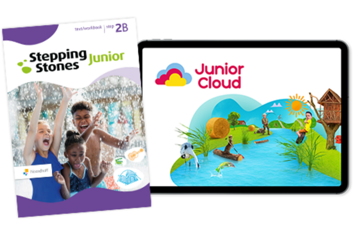 Stepping Stones Junior 2.0 Leerpakket PAPIER Step 2B