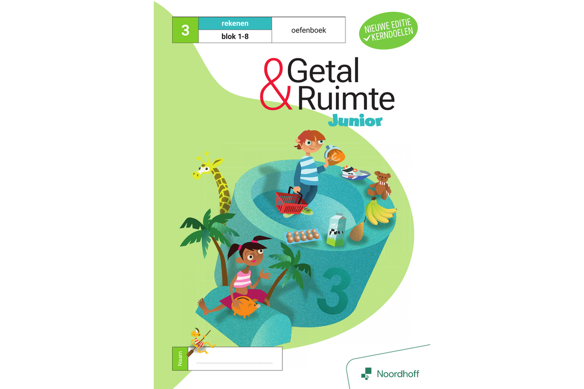 Getal & Ruimte Junior (vernieuwd) groep 3 oefenboek