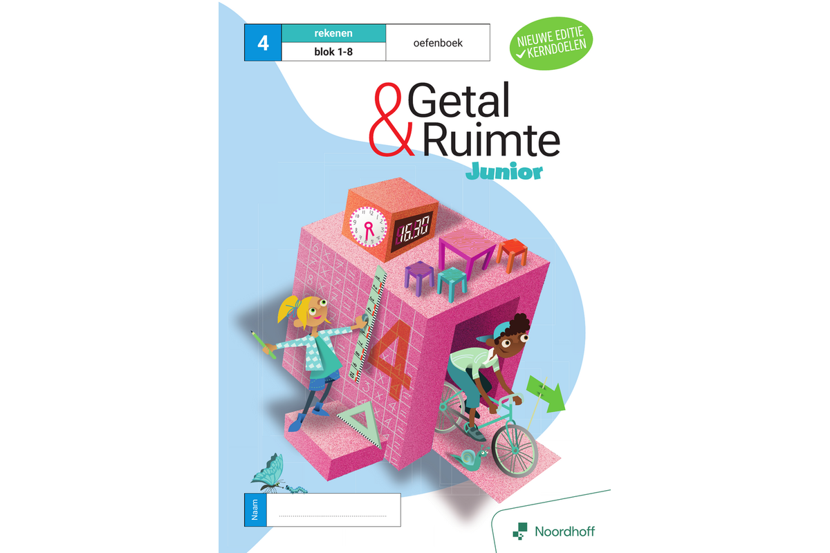 Getal & Ruimte Junior (vernieuwd) groep 4 oefenboek