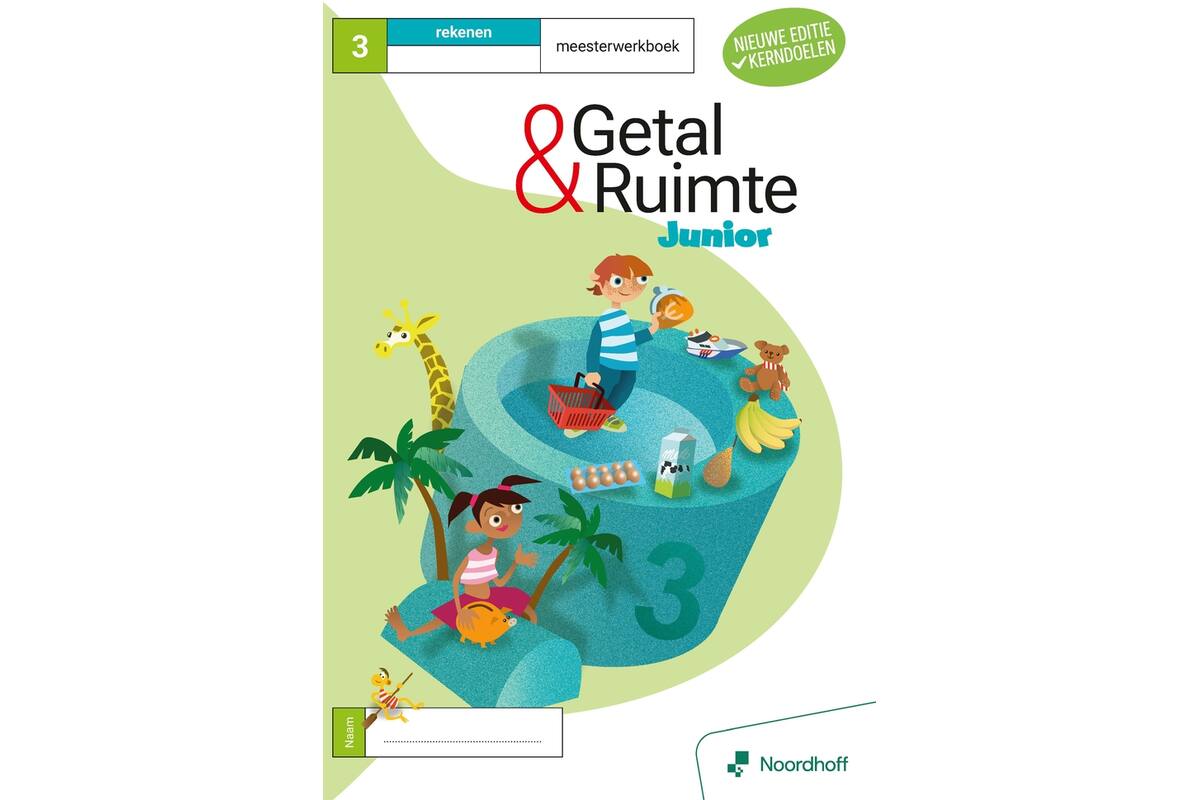 Getal & Ruimte Junior (vernieuwd) groep 3 meesterwerkboek
