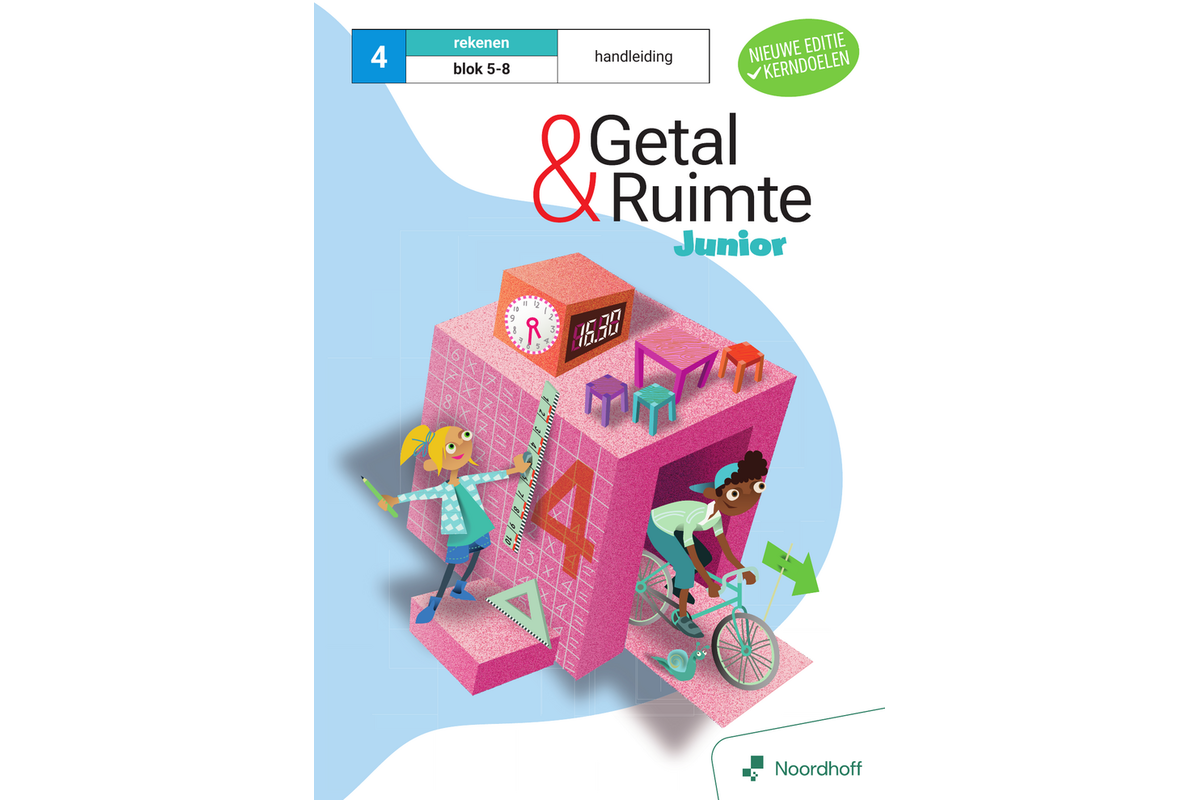 Getal & Ruimte Junior (vernieuwd) groep 4 handleiding blok 5-8