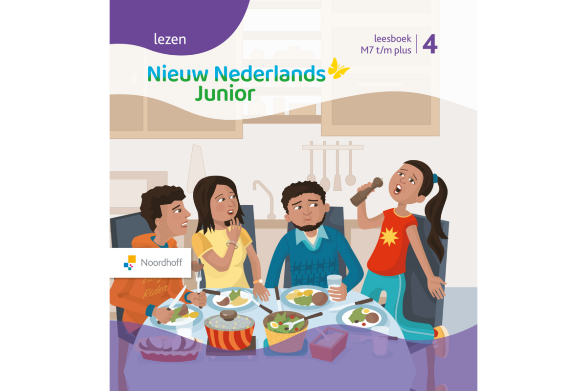 Nieuw Nederlands Junior Lezen Leesboek M7 t/m plus boek 4