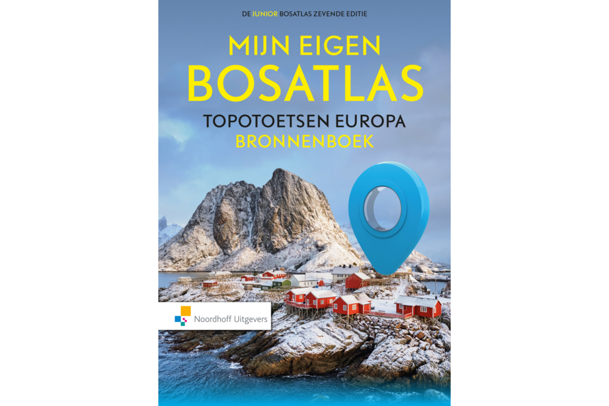 Mijn eigen Bosatlas 7e editie Bronnenboek Topotoetsen Europa