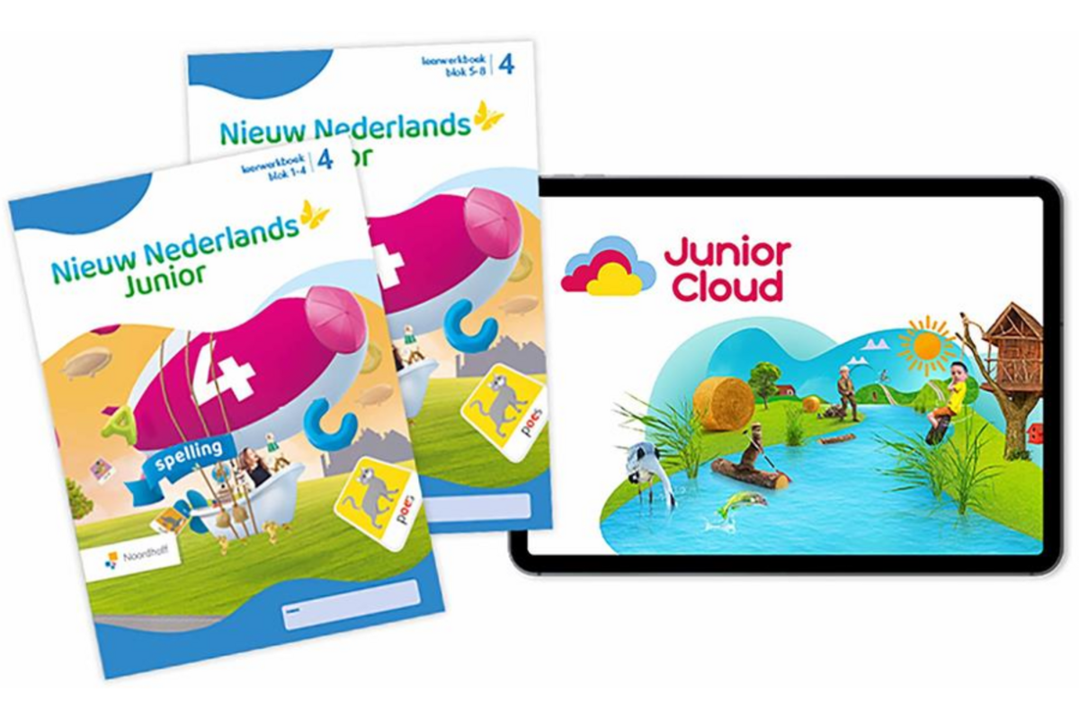 Nieuw Nederlands Junior Spelling Leerpakket PAPIER groep 4