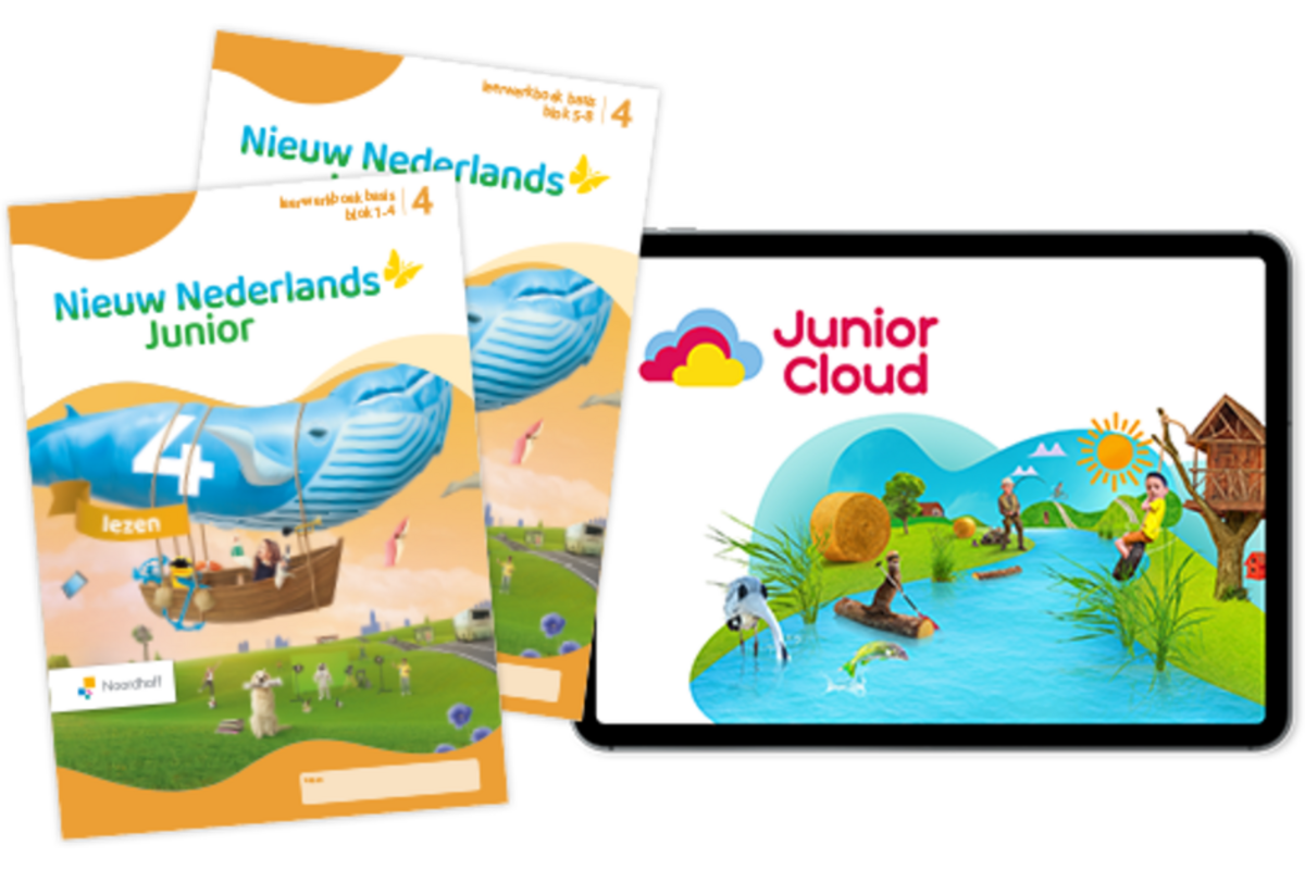 Nieuw Nederlands Junior Lezen Leerpakket PAPIER groep 4