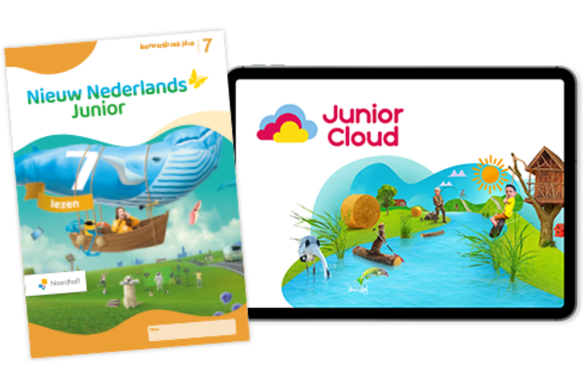 Nieuw Nederlands Junior Lezen Leerpakket PAPIER PLUS groep 7