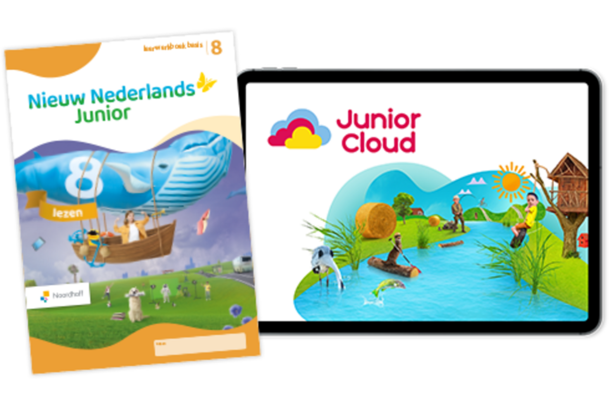 Nieuw Nederlands Junior Lezen Leerpakket PAPIER groep 8