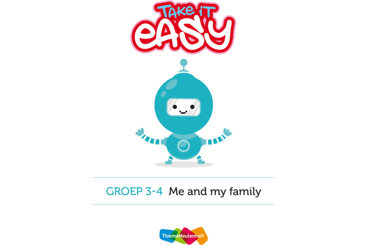 Take it easy Woordkaarten groep 3-4 - Me and my family