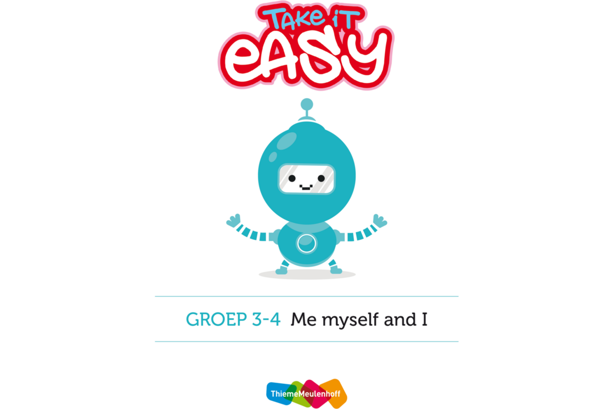Take it easy Woordkaarten Groep 3-4 - Me, myself and I