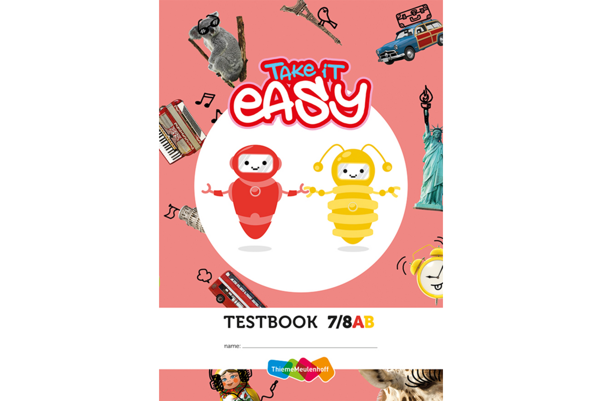 Take it easy toetsschrift groep 7-8 (5 stuks)