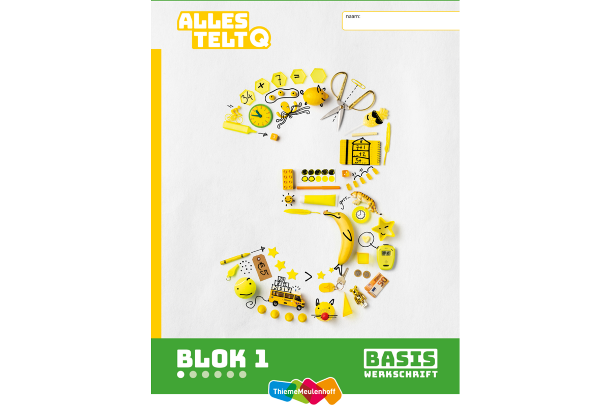 Alles telt Q Leerwerkschriften basis blok 1 t/m 3 groep 3