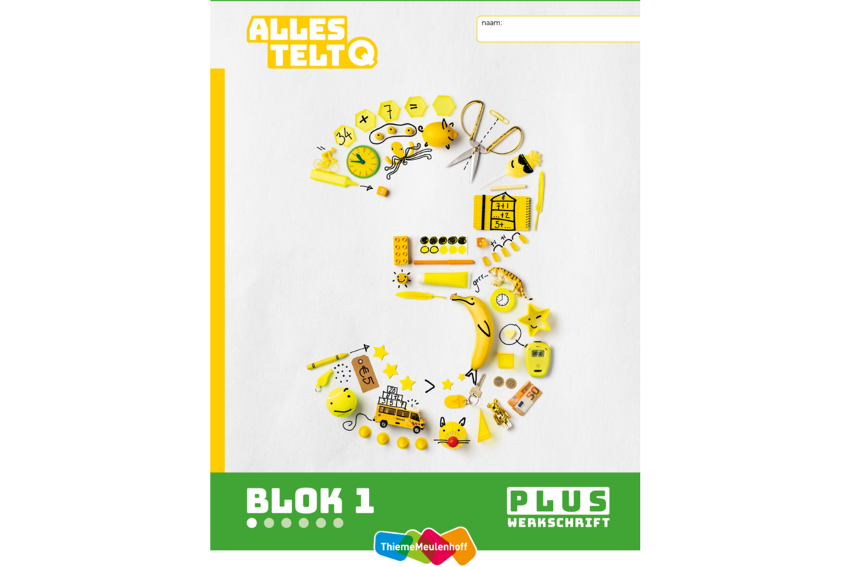 Alles telt Q Leerwerkschriften plus blok 1 t/m 3 groep 3