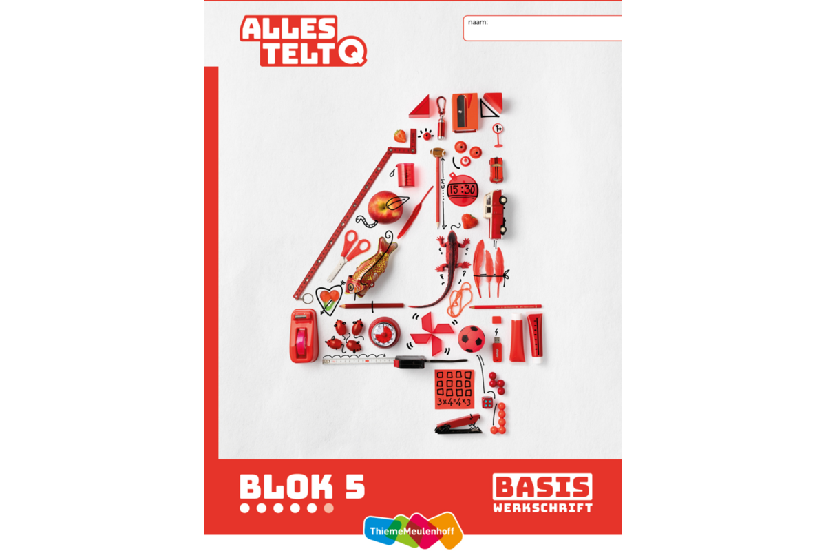 Alles telt Q Leerwerkschriften basis blok 4 t/m 6 groep 4