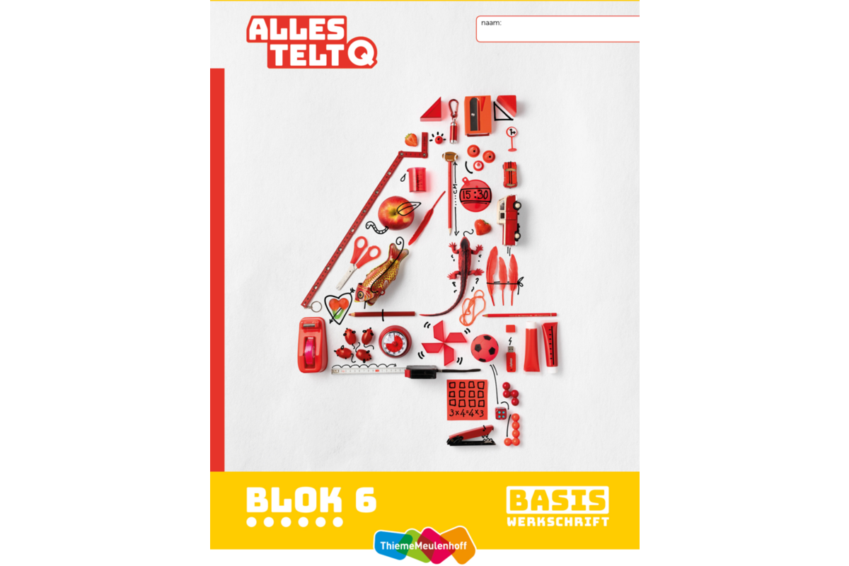 Alles telt Q Leerwerkschriften basis blok 4 t/m 6 groep 4