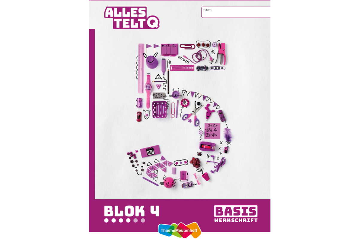 Alles telt Q Leerwerkschriften basis blok 4 t/m 6 groep 5