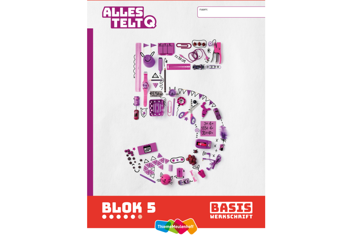 Alles telt Q Leerwerkschriften basis blok 4 t/m 6 groep 5