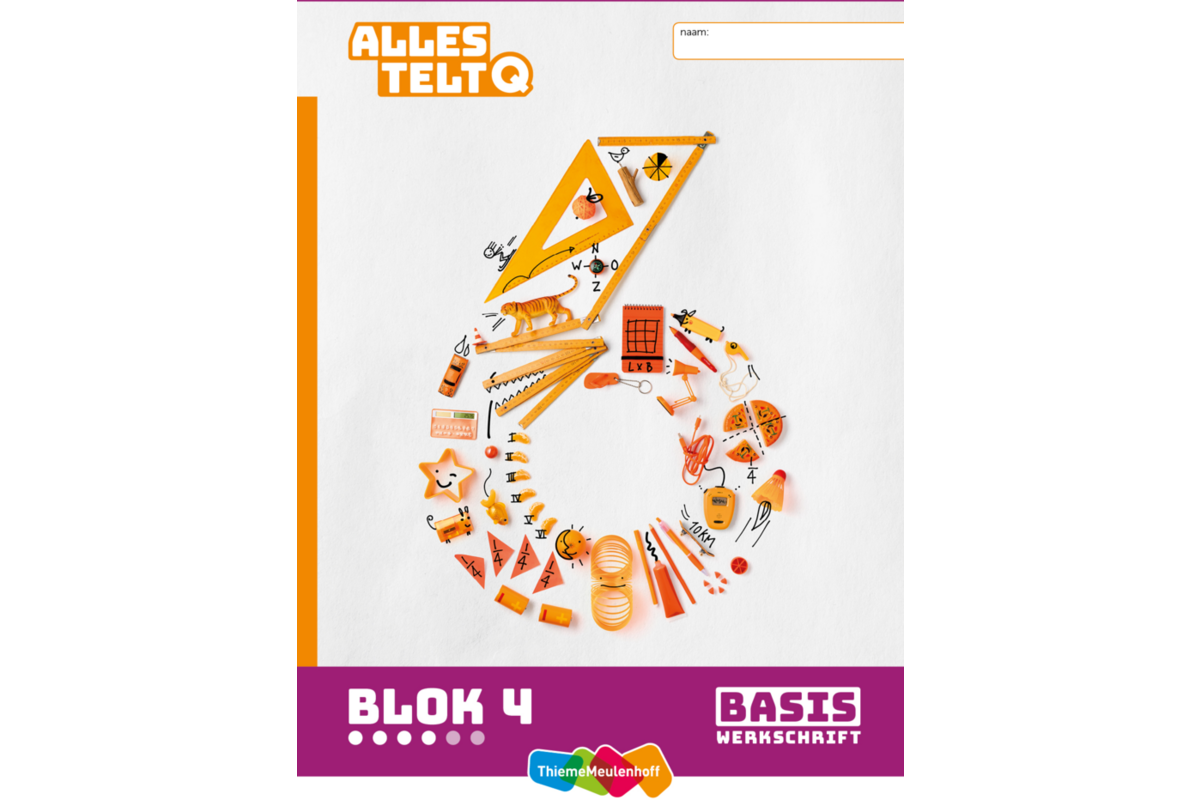 Alles telt Q Leerwerkschriften basis blok 4 t/m 6 groep 6