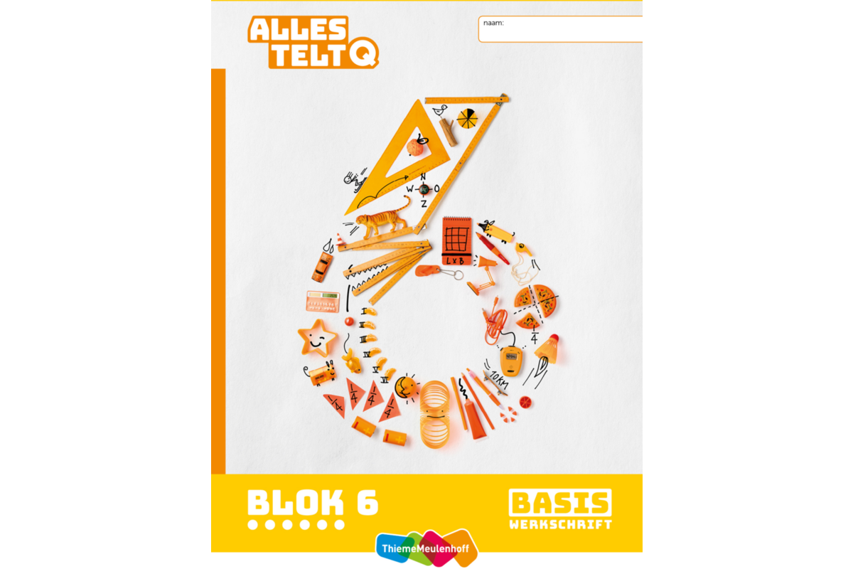 Alles telt Q Leerwerkschriften basis blok 4 t/m 6 groep 6