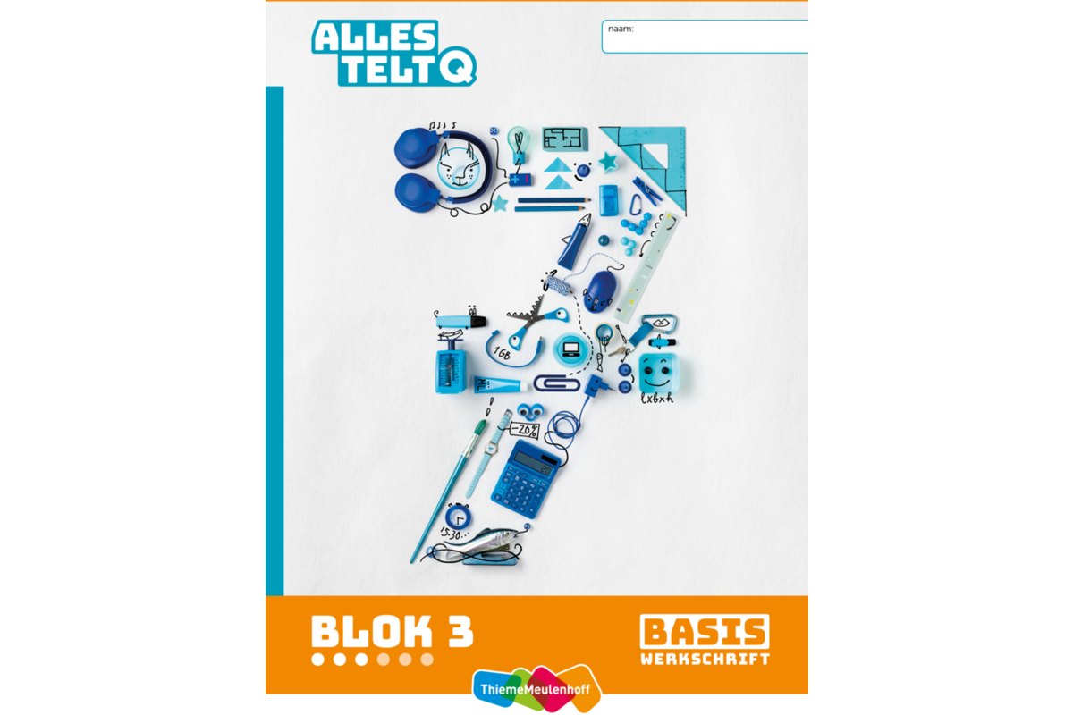 Alles telt Q Leerwerkschriften basis blok 1 t/m 3 groep 7