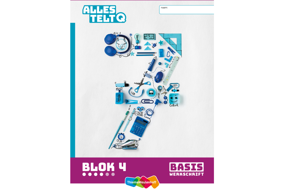 Alles telt Q Leerwerkschriften basis blok 4 t/m 6 groep 7