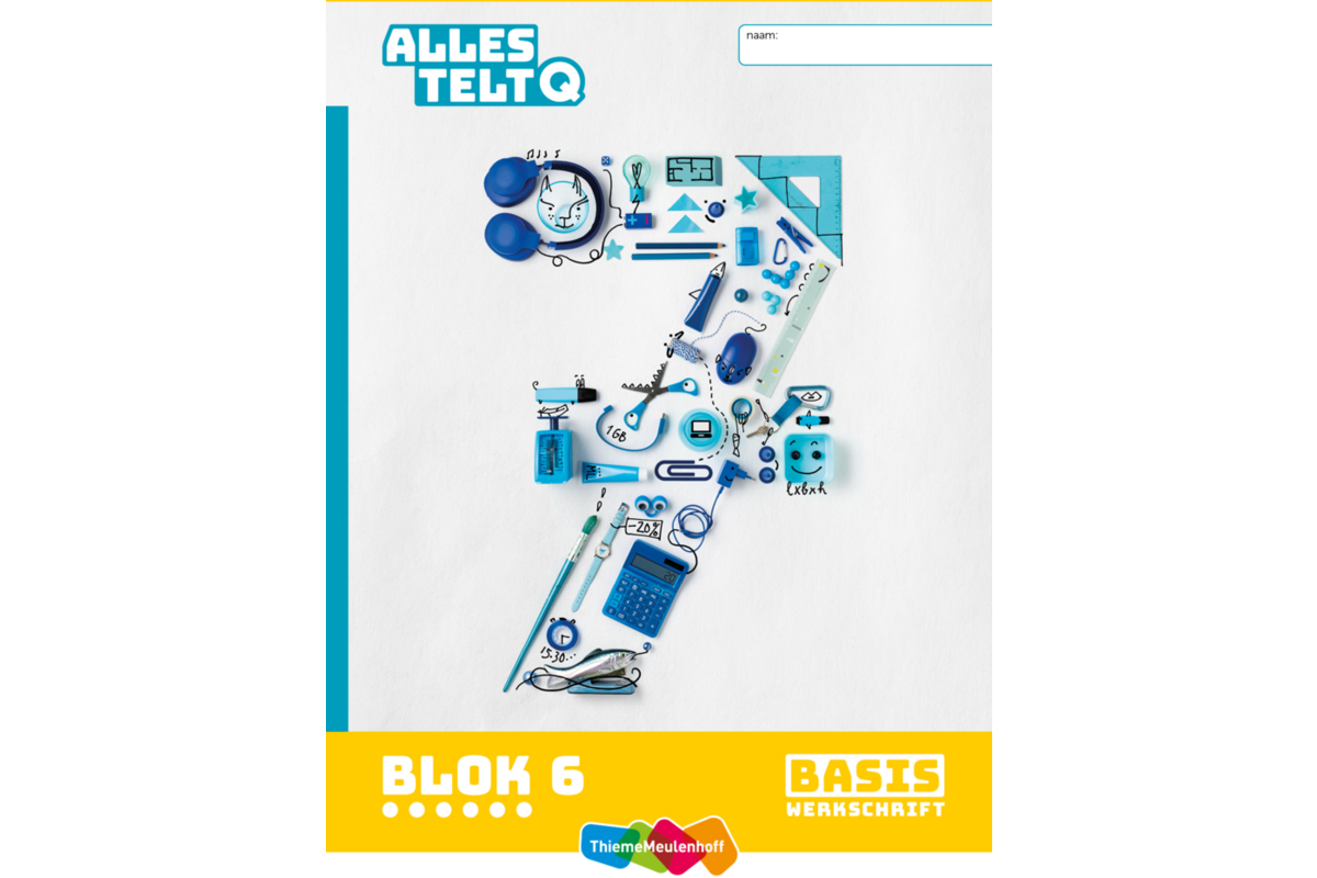 Alles telt Q Leerwerkschriften basis blok 4 t/m 6 groep 7