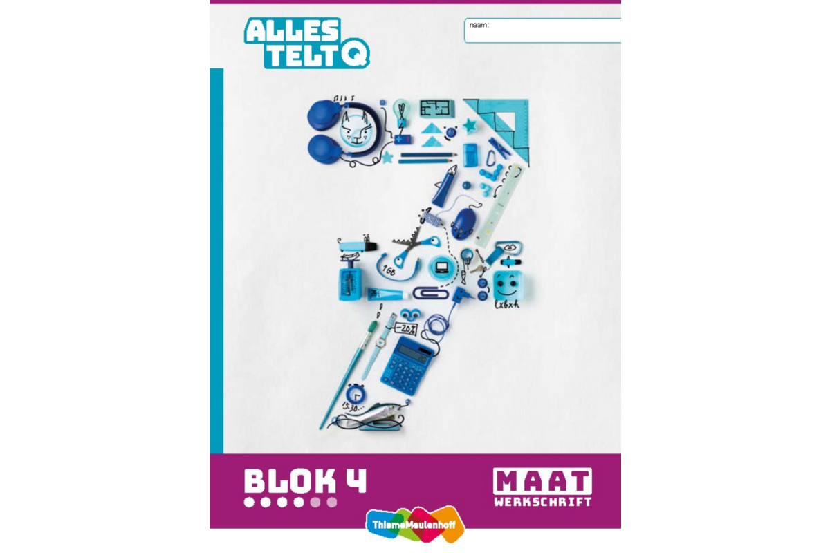 Alles telt Q Leerwerkschriften maat blok 4 t/m 6 groep 7