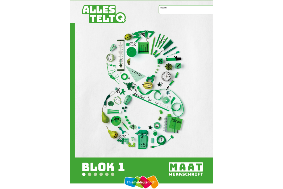 Alles telt Q Leerwerkschriften maat blok 1 t/m 3 groep 8