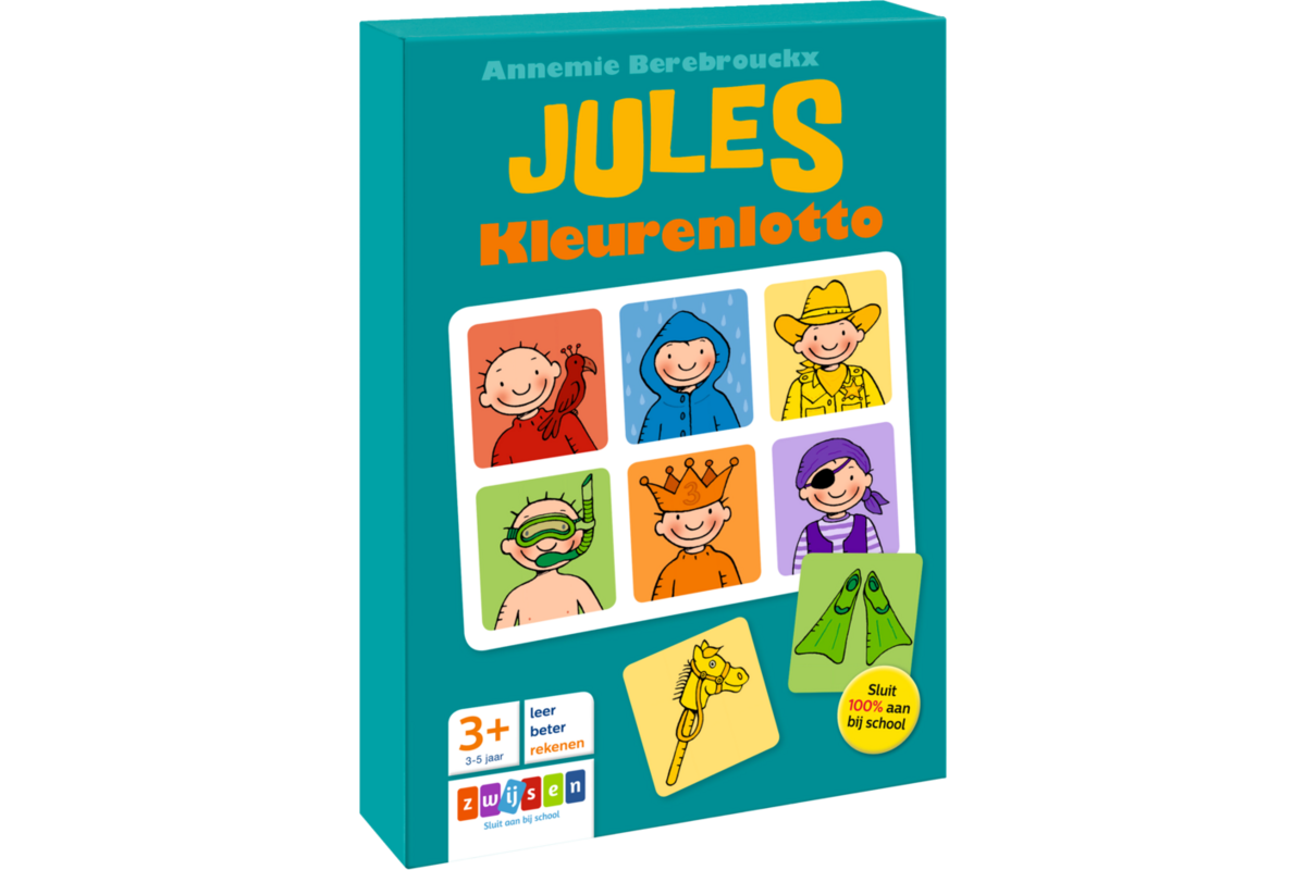 Jules kleurenlotto (peuters en kleuters)