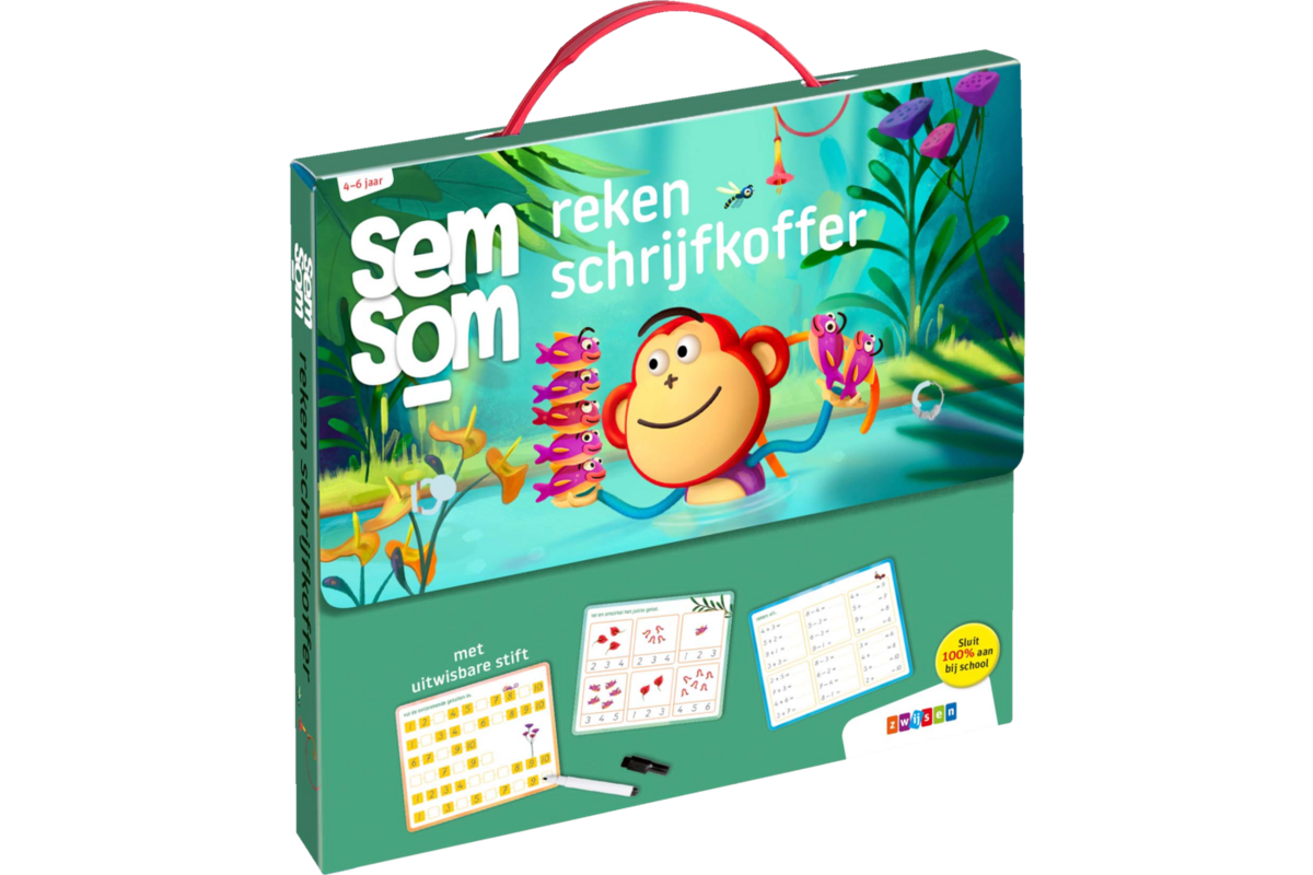 Semsom reken schrijfkoffer