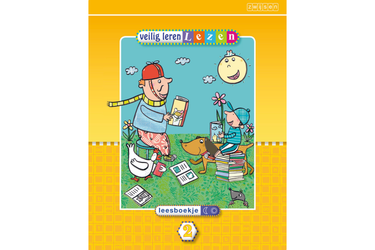 Veilig leren lezen 3 - Kim versie - leesboek - maan-zon 2