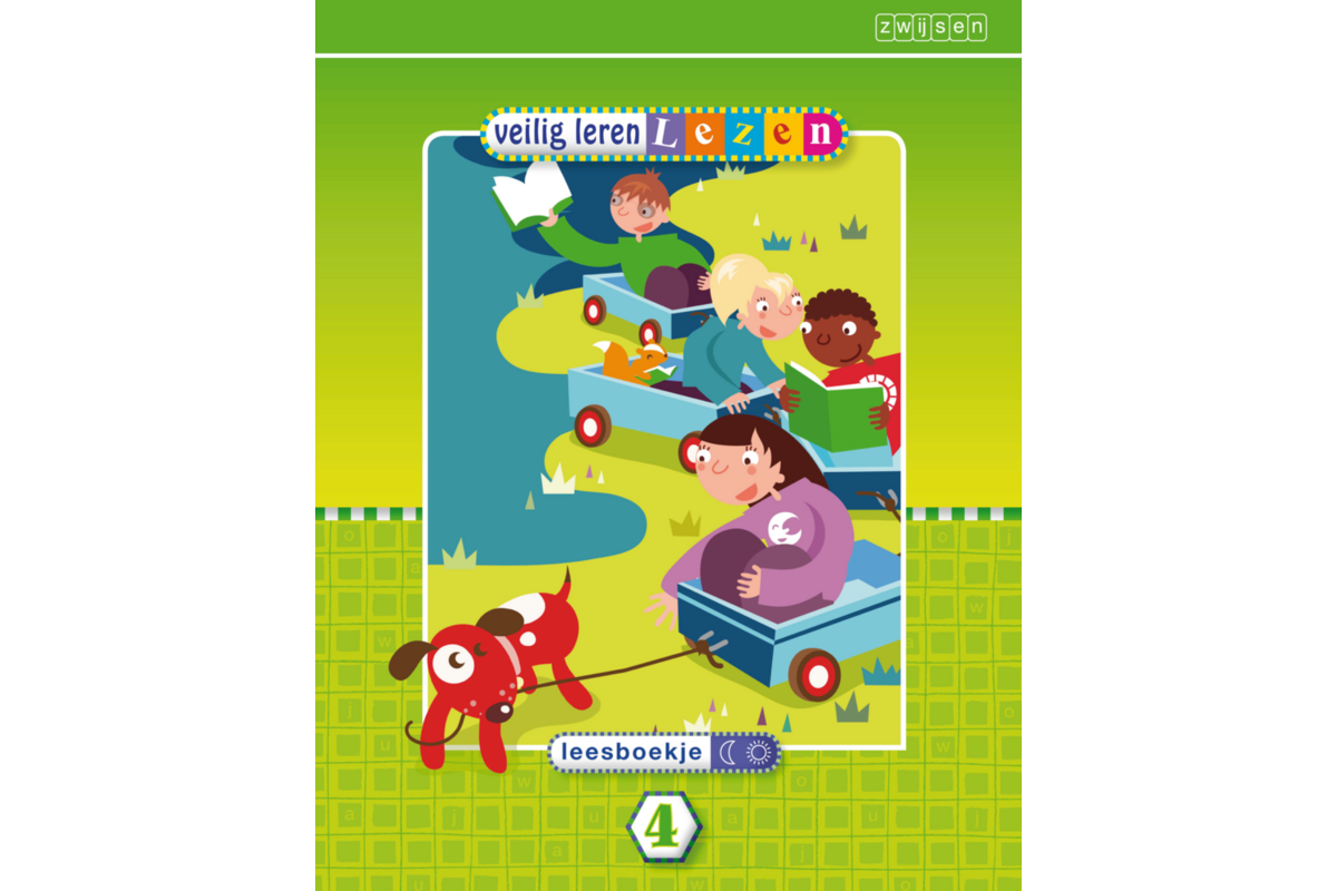 Veilig leren lezen 3 - Kim versie - leesboek - maan-zon 4
