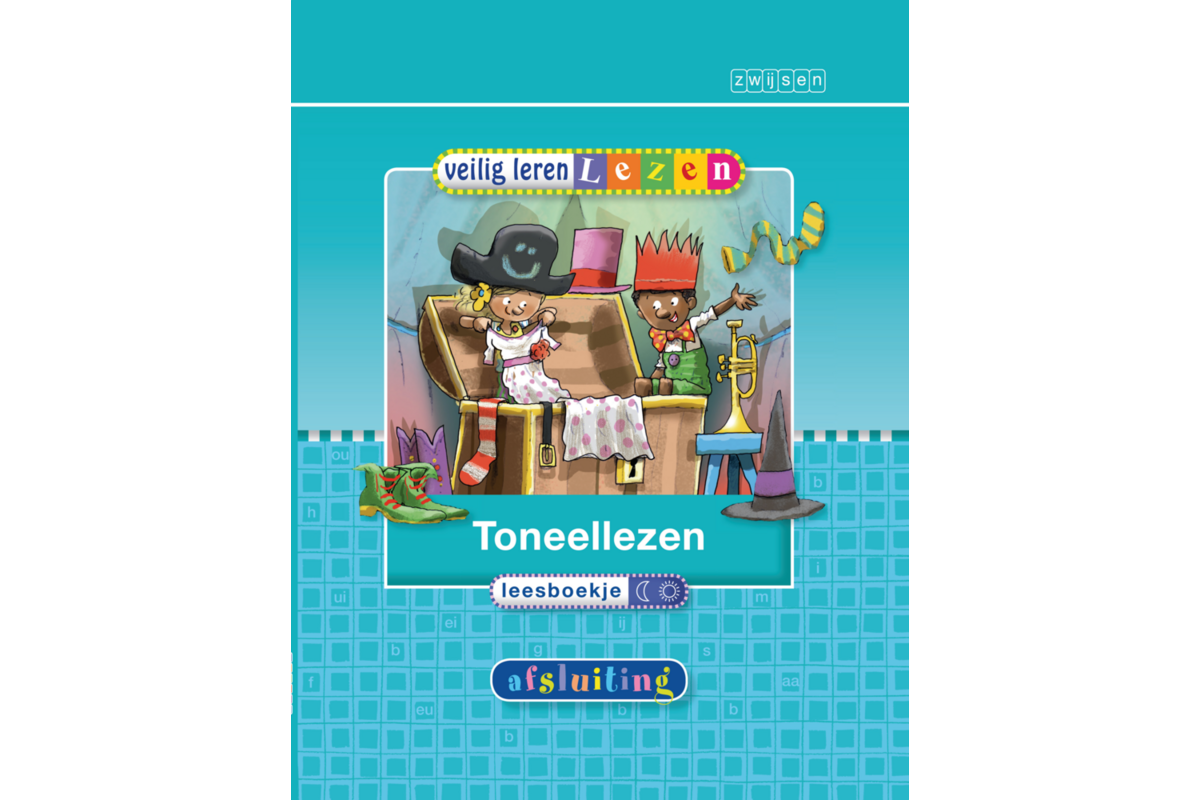 Veilig leren lezen 3 - Kim versie - leesboek - afsluiting maan-zon