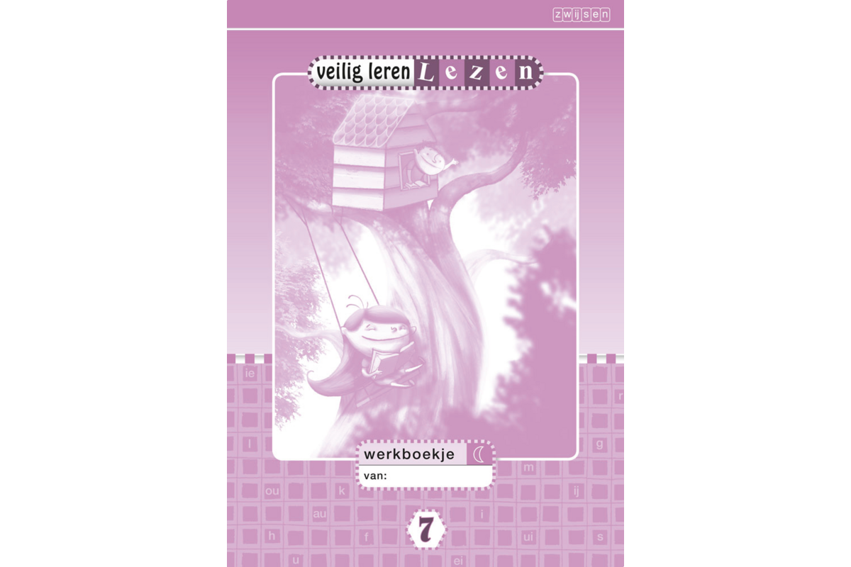 Veilig leren lezen 3 - Kim versie - werkboek - maan 7 (5 stuks)