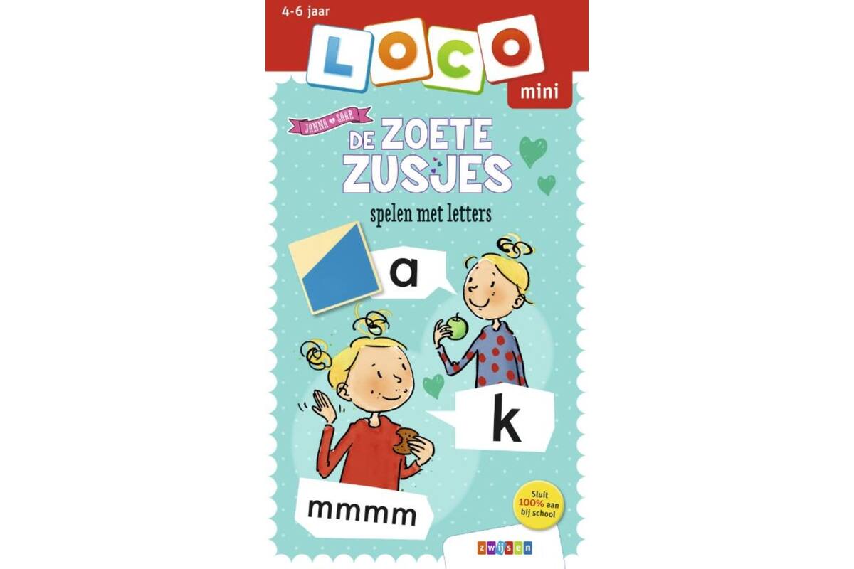 Loco Mini: De Zoete Zusjes spelen met letters