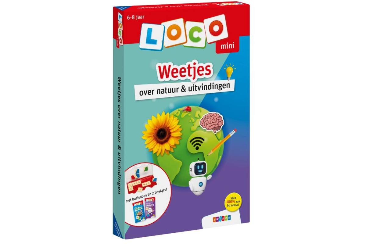 Loco Mini: pakket Weetjes over natuur & uitvindingen