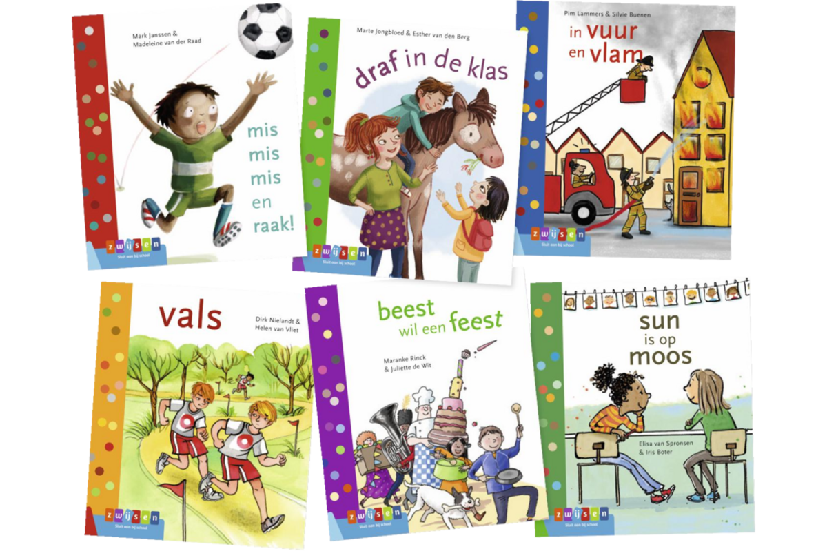 Pakket Leren lezen AVI M3 (6 titels)