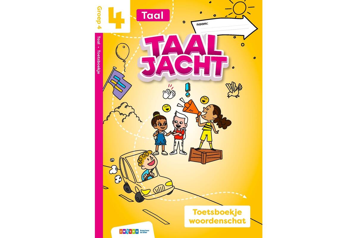 Taaljacht Taal groep 4 toetsboek