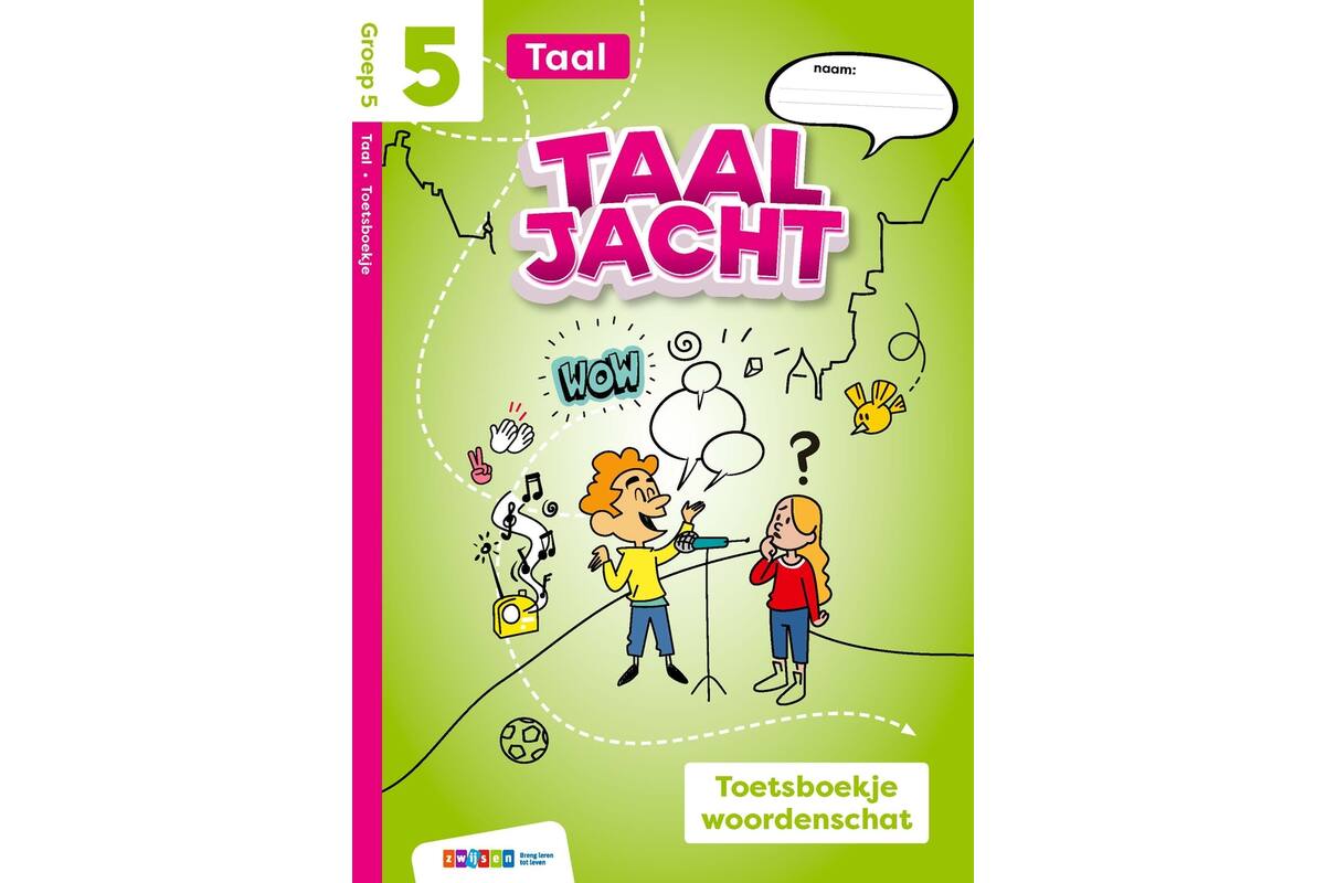 Taaljacht Taal groep 5 toetsboek