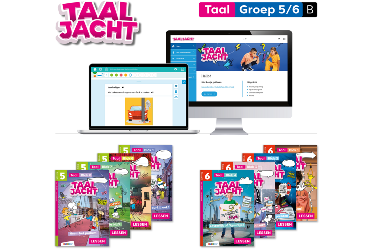 Taaljacht Taal Leerpakket COMBINATIEGROEP 5/6B