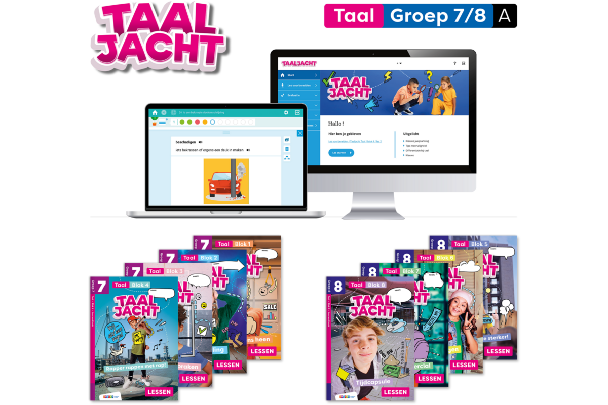 Taaljacht Taal Leerpakket COMBINATIEGROEP 7/8A