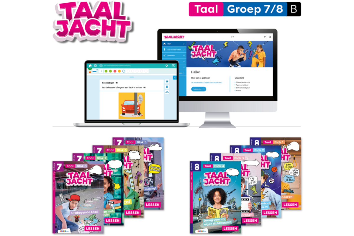 Taaljacht Taal Leerpakket COMBINATIEGROEP 7/8B