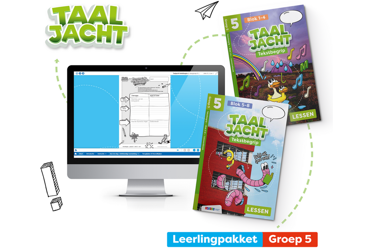 Taaljacht Tekstbegrip Leerpakket groep 5