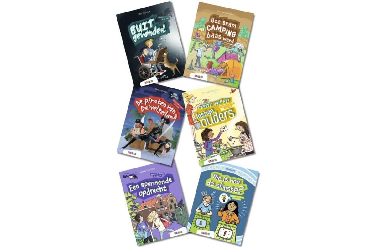 Pakket Makkelijk & Leuk AVI E5 (6 titels)
