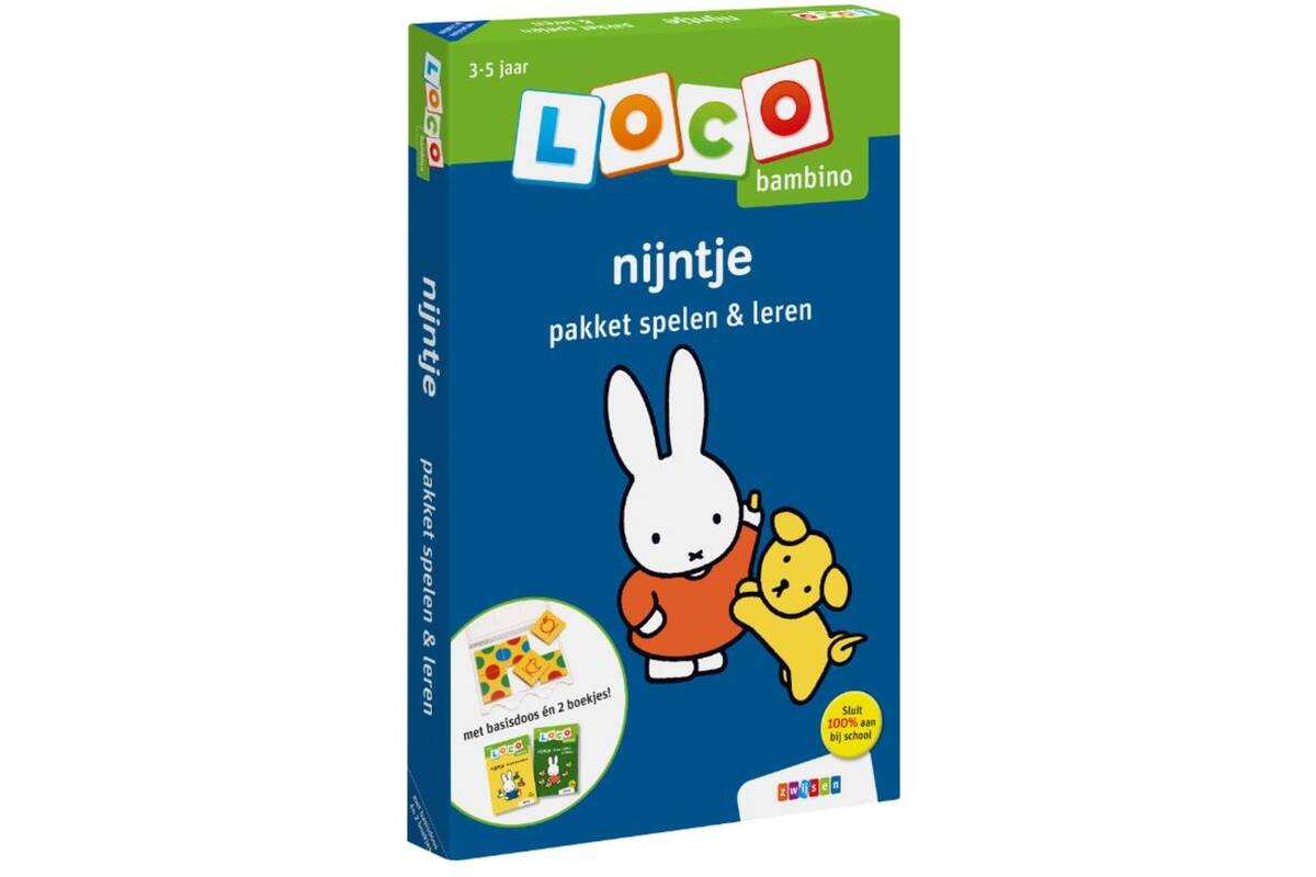 Loco bambino: nijntje pakket spelen & leren