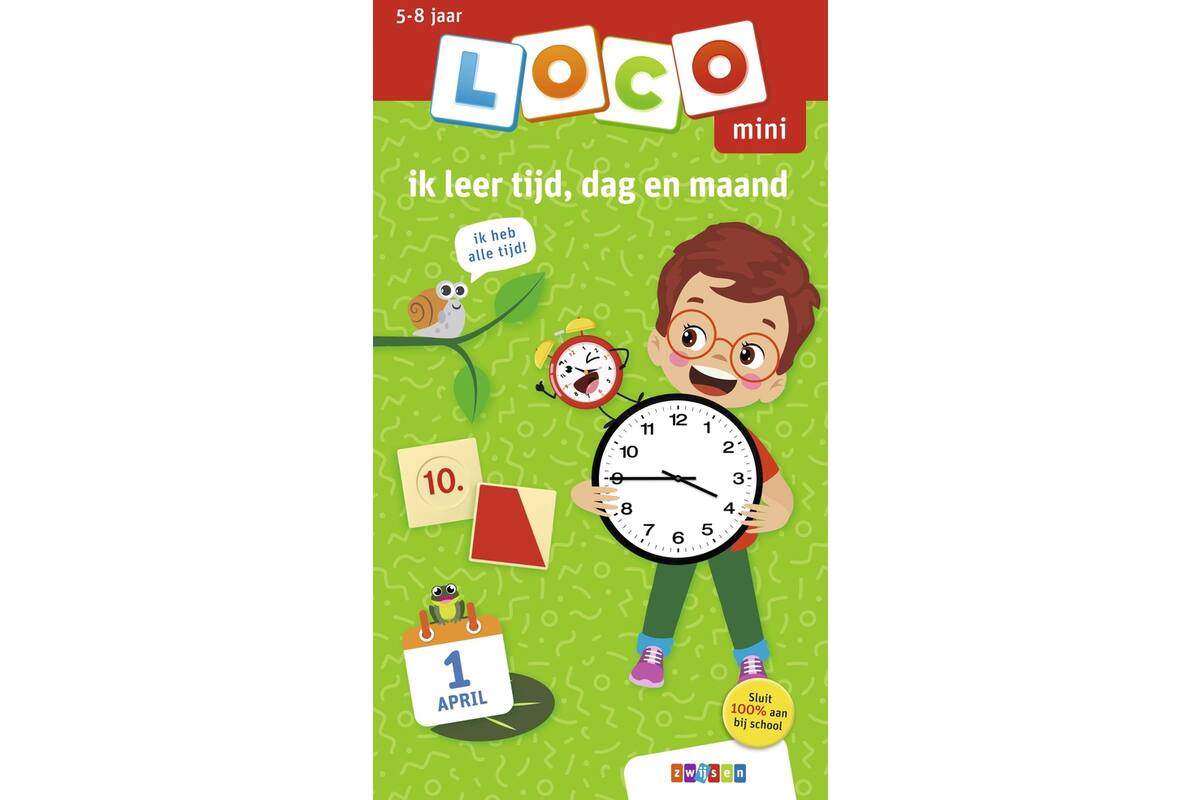 Loco Mini: ik leer tijd, dag en maand